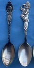 Set Of 8 Sterling Silver Indian Native American Souvenir Collector Spoons 153g