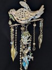 Dove Suncatcher Ornament Kirks Folly Angel Peace Crystal Silvertone