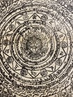 Antique Mongolian Tibetan Buddhist Tantric Painting  Amulet  Mongolia  7-18x22