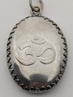 Lord Ganesha Ganesh Hindu God Of Wisdom Success Om Amulet Charm Pendant 1 7 
