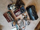 Vtg Doctors Bag With Medical Examination Equipment Vtg   Usable Ships Free