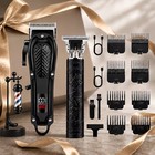 Rechargeable Electric Grooming Kit Hair Clipper Trimmer Shaver Cordless Men