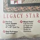 Legacy Star Quilt Setting Kit     87    X 87        Pre-cut Fabric Shapes     Joann  