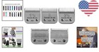 Heat-resistant Detachable Blades Set - Fits Andis   Oster Clippers  0 5-9 5mm 