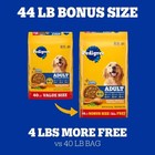 Pedigree High Protein Roasted Chicken   Vegetable Flavor Adult Dry Dog Food  44 