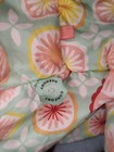 Comfort   Harmony Shopping Cart Cover Girls  Floral Peach mint Green-preowned