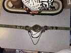 Women   s Gold green Bohemian Fashion Belt  Beaded Chain  Adjustable  Solid