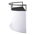 Jmaz Lighting Jz5010 Command Booth Adjustable Frame Dj Booth W Scrims