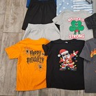 Kids Holiday Clothing Lot Of 27 Boys Size 4t 4-5 Halloween Christmas St Patrick
