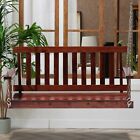 Wooden Porch Swing Heavy Duty 800lb Weight Capacity Swing Bench W hanging Chains