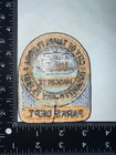 City Of Tampa Florida Parks Department Shoulder Patch Obsolete Vintage Rare Htf