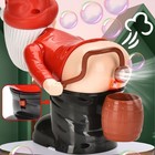 Bubble Blowing Santa - Fart Bubble Machine With Flashing Lights   Music Gift