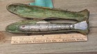 C1700 Antique 5 75  Articulated Fish Silver Sewing Needle Case Normandy    