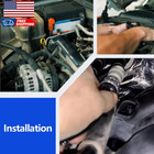 Heater Outlet Hose And Heater Inlet Hose Compatible With 2018 Chevy Cheyenne 20