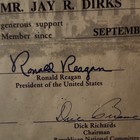 Ronald Reagan Signed National Republican Victory Certificate