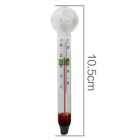 1-3 Fish Tank Aquarium Thermometer Glass Mount Suction Cup Floating Temperature