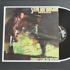Stevie Ray Vaughan   Psa   Autograph Weather Lp Album Signed W  Double Trouble