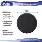 Swing Sports Hockey Pucks Bulk Set - 12pk Rubber 6oz Black Hockey Pucks