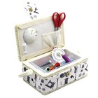 Small Sewing Box Sewing Basket With Sewing Kit Accessories Sewing Supplies Or   