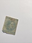 1862 Confederate States Of America Sc 6 Csa 5c Blue Used Single  b2