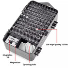 115 In 1 Magnetic Precision Repair Screwdriver Set Electronics Tool Kit