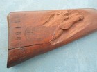 Ww1 Italian Model 1871 Vetterli Rifle Wood Stock Nice Color   Grain Cartouched