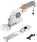 Cordless Grass Shear Shrubbery Trimmer 2 In 1 Handheld Electric Hedge Trimmer Us