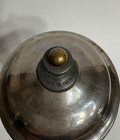 Antique 1915 Patent Soda Fountain Straw Dispenser Elevator Jar W  Pedestal Base
