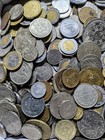 Bulk Mixed Lot Of 1-lb Assorted Foreign Coins From Around The World 