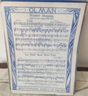 There Was A Night On The Water Carmen Lombardo 1934 Olman Music Sheet Music 