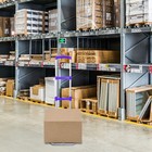 Luggage Cart Folding Dolly Push Truck Hand Collapsible Trolley W  Stretch Strap