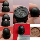Jasper    Unique Roman   Old Rare   Near Eastern Sassanian Seal Stone Stamp Bead