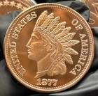 Lot Of 100 X 1 Oz 1877 Indian Head Cent   1 Oz Fine Copper Round Bullion Lot 100