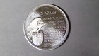President John Adams  925 Silver Franklin Mint Medal 32 6 Grams