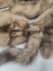 Vintage Mink Full Body Pelt Stole Scarf Shawl Wrap Collar Clip 3 Fur