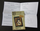 10 Buttermilk Basin Days Of Snowmen Mini Punch Needle Embroidery Pattern Lot