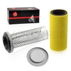 Air Filter   Guide Cage Cap Kit For Yamaha Rhino 450 660 Yxr450 Yxr660 2004-2009