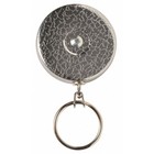 Zoro Select 0005-011 Key Reel  Chrome  Stainless Steel Chain  Chrome Texture