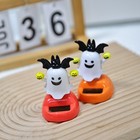 1x Solar Dancing Ghost Figurine Solar Powered Ghost Halloween Decoration