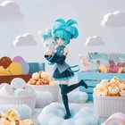 Hot 20cm Anime Hatsune Miku X Cinnamoroll Figure Anime Peripheral Collectible 