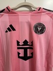 Men   s Inter Adidas Miami Fc 24 25 Authentic Jersey Size Medium 