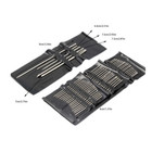 55pcs 5 Sizes Stainless Steel Needle Embroidery Needles For Hand Sewing Needle