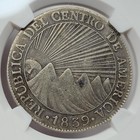1839 Ng Ma Central American Republic 8 Reales Ngc Vf Details Genuine Nice  v587