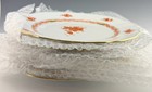      Mint Herend Six  6  Chinese Bouquet Rust  1524 Dinner Plates   1 170 Retail 