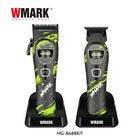 Wmark Ng-8688kit Bldc Barber Clipper Trimmer Combo Cordless Black Green