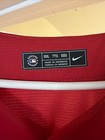 Marcell Ozuna  20 Atlanta Braves Red Baseball Jersey Men s Nike 3xl