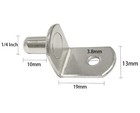 1 4 Inch Shelf Pegs 40pcs Bracket Support Pins L-shaped Holders For    