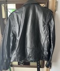T2 Terminator 2 Leather Jacket Universal 3d Battle Across Time Sz 40 Exc  rare 