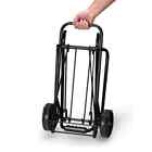 New Folding Luggage Carry Cart Rolling Wheel Foldable Transport Carrier Trolley