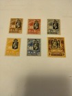Gambia Misc  Lot Of 6 Used 1922 Definitive Postage Stamps